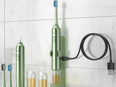 OEM膏刷一体自动挤牙膏电动牙刷厂家 电动牙刷