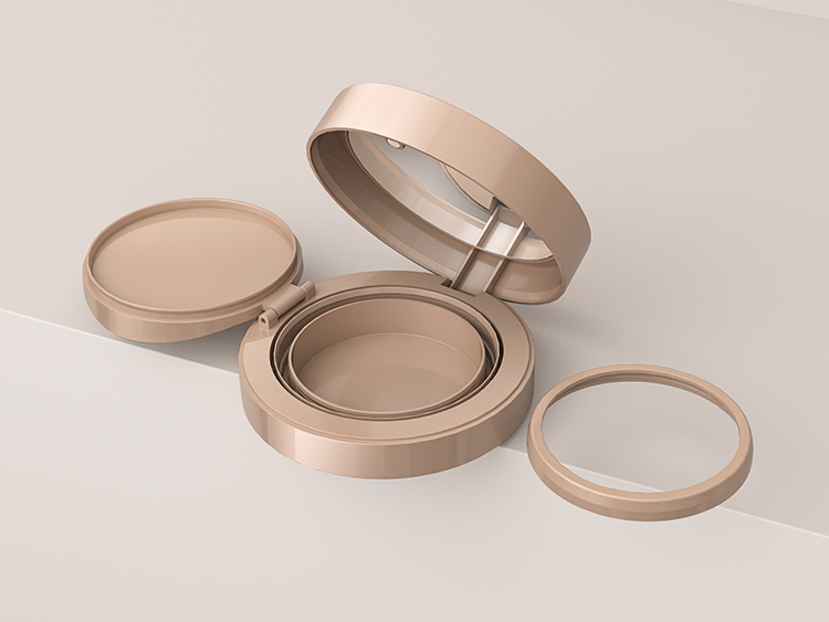 定制气垫空盒圆形BB霜空盒子 定制气垫空盒圆形BB霜空盒子