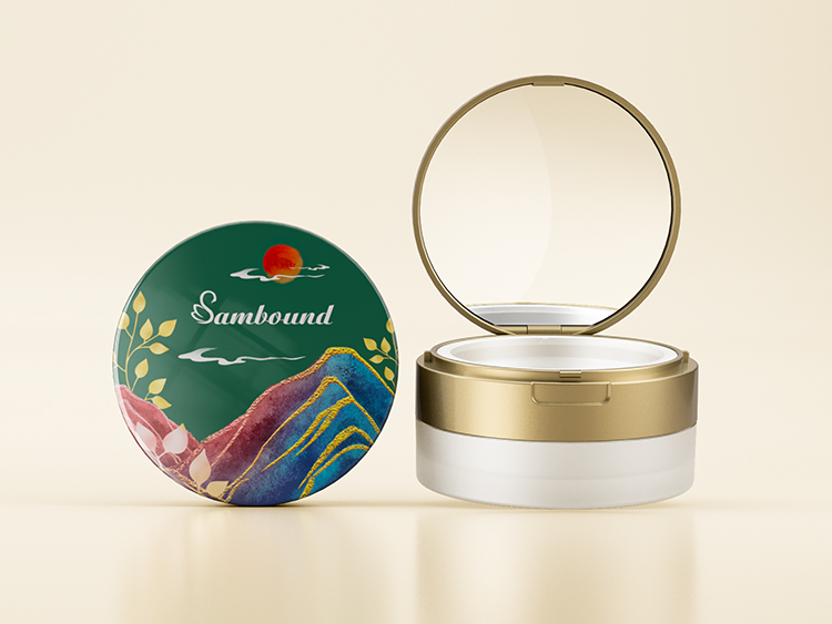 透明磨砂散粉罐容器注塑厂家 透明磨砂散粉罐容器注塑厂家