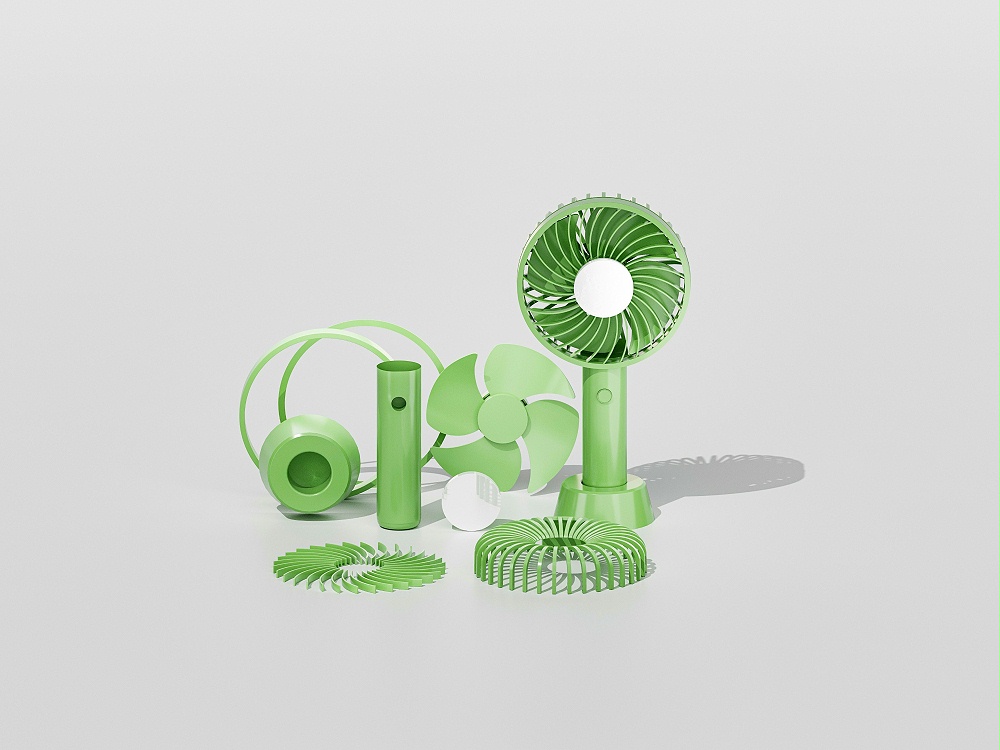 手持制冷风扇外壳注塑 手持制冷风扇外壳注塑