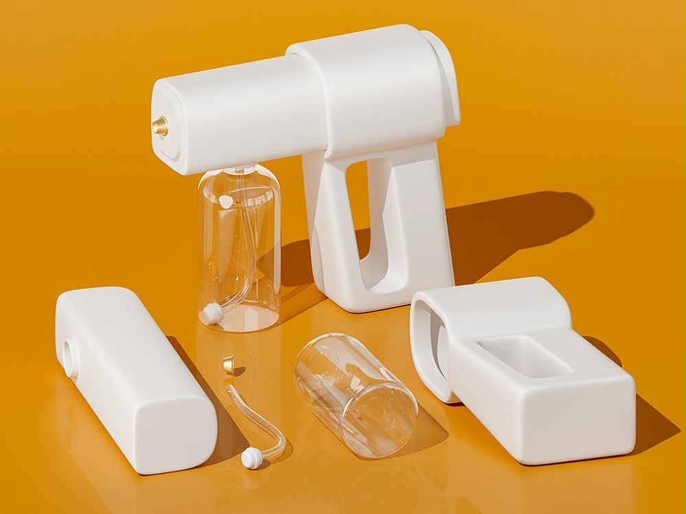 酒精消毒枪外壳注塑 酒精消毒枪外壳注塑