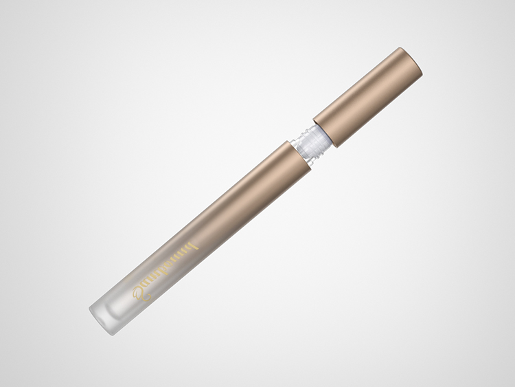 磨砂渐变空唇彩管注塑加工 磨砂渐变空唇彩管注塑加工