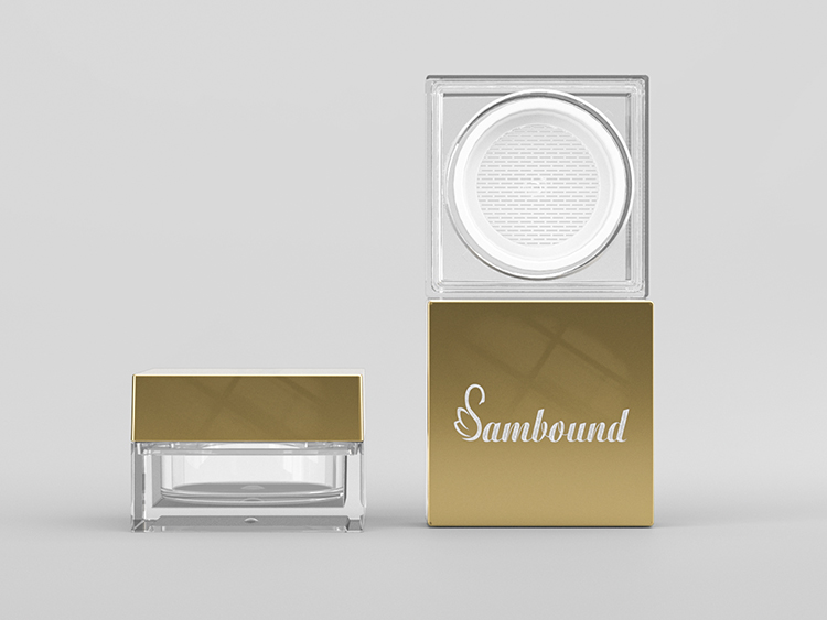 塑料蜜粉分装盒散粉盒包材注塑加工 塑料蜜粉分装盒散粉盒包材注塑加工