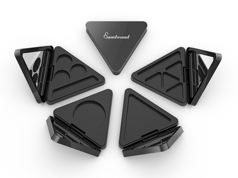 定制三角形眼影盘塑料包装 定制三角形眼影盘塑料包装