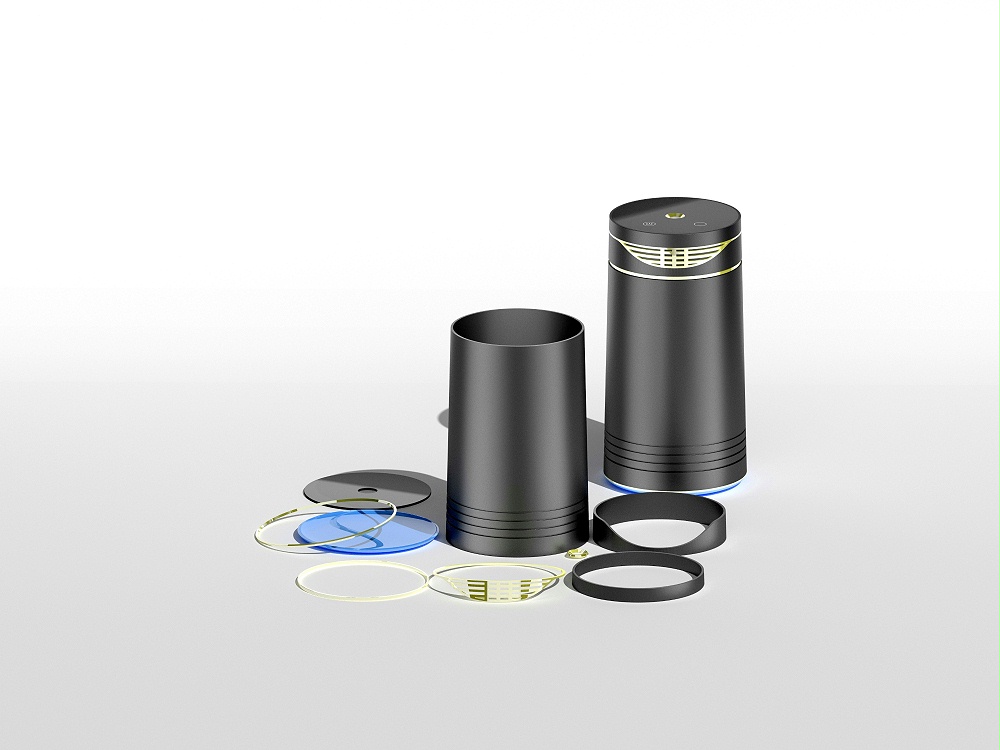 车载香薰器塑胶件外壳开模注塑 车载香薰器塑胶件外壳开模注塑