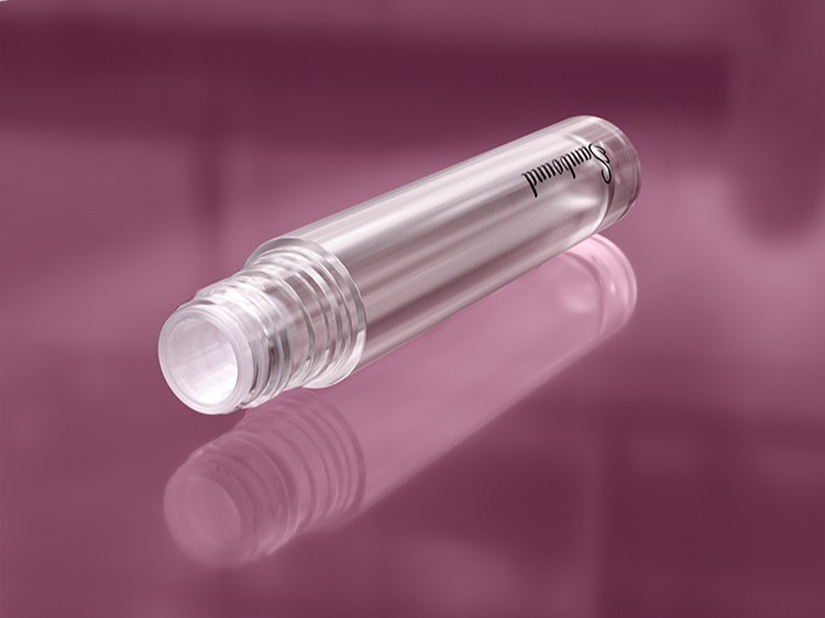 定制透明圆形空唇彩管 定制透明圆形空唇彩管